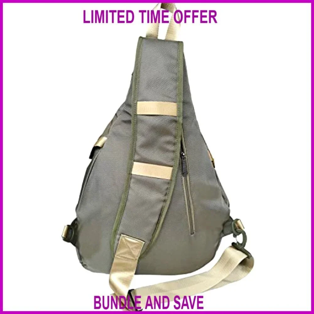 Large Sling Backpack Holds 14